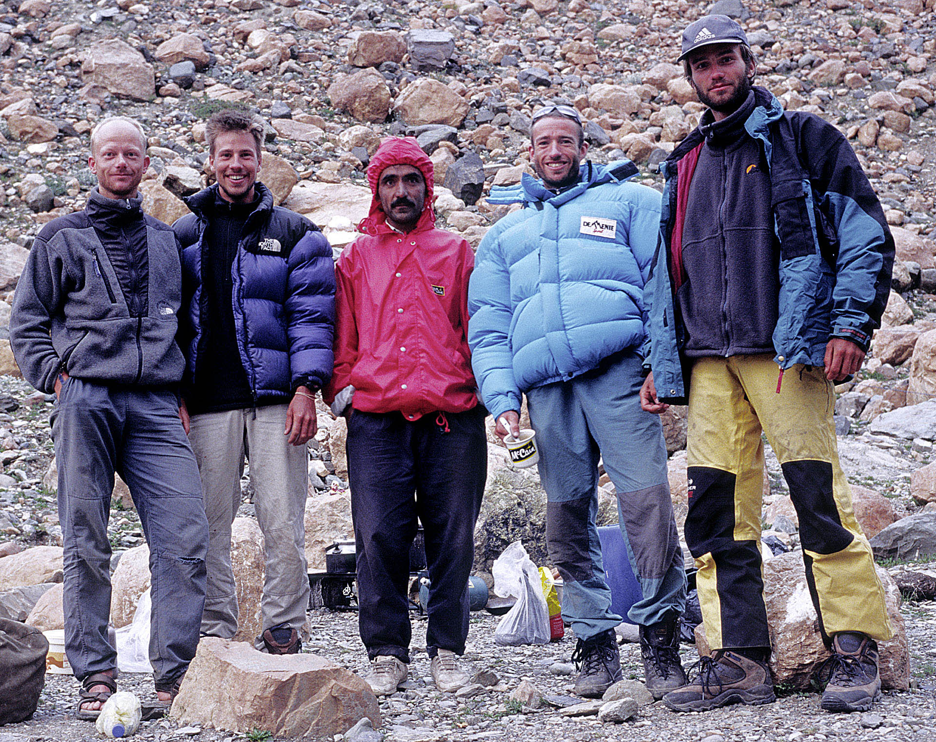 Shani Basiskamp Team - bergbeklimmer Melvin Redeker