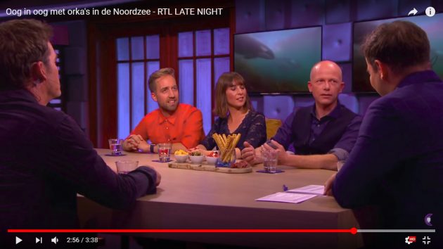 Melvin Redeker bij RTL Late Night