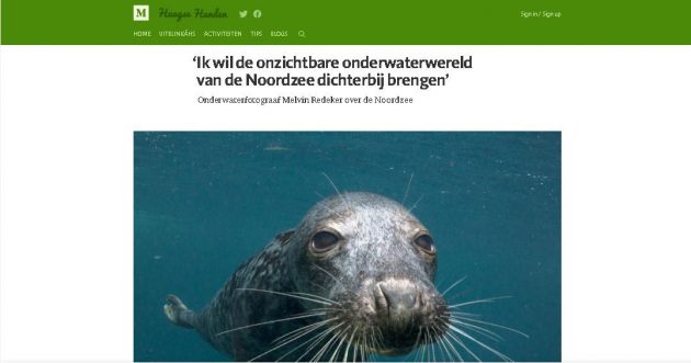 Haagse Handen: Onzichtbare onderwaterwereld dichterbij brengen