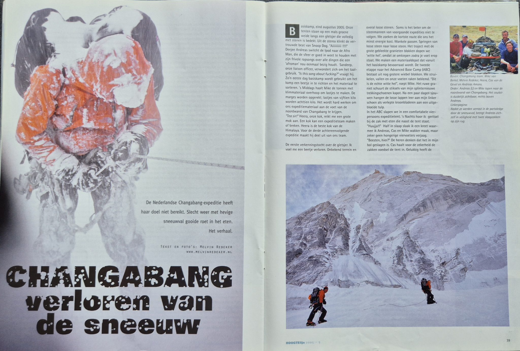 Expeditieverslag Changabang in Hoogtelijn Magazine 