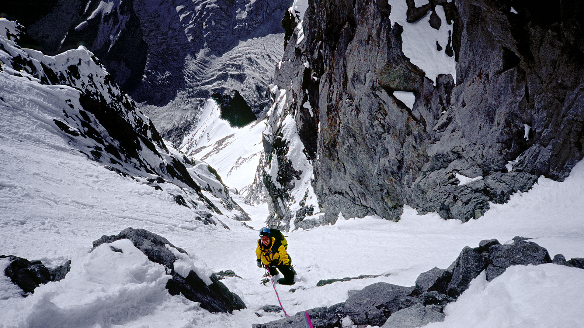 Shani expeditie Andreas noordoostwand - bergbeklimmer Melvin Redeker