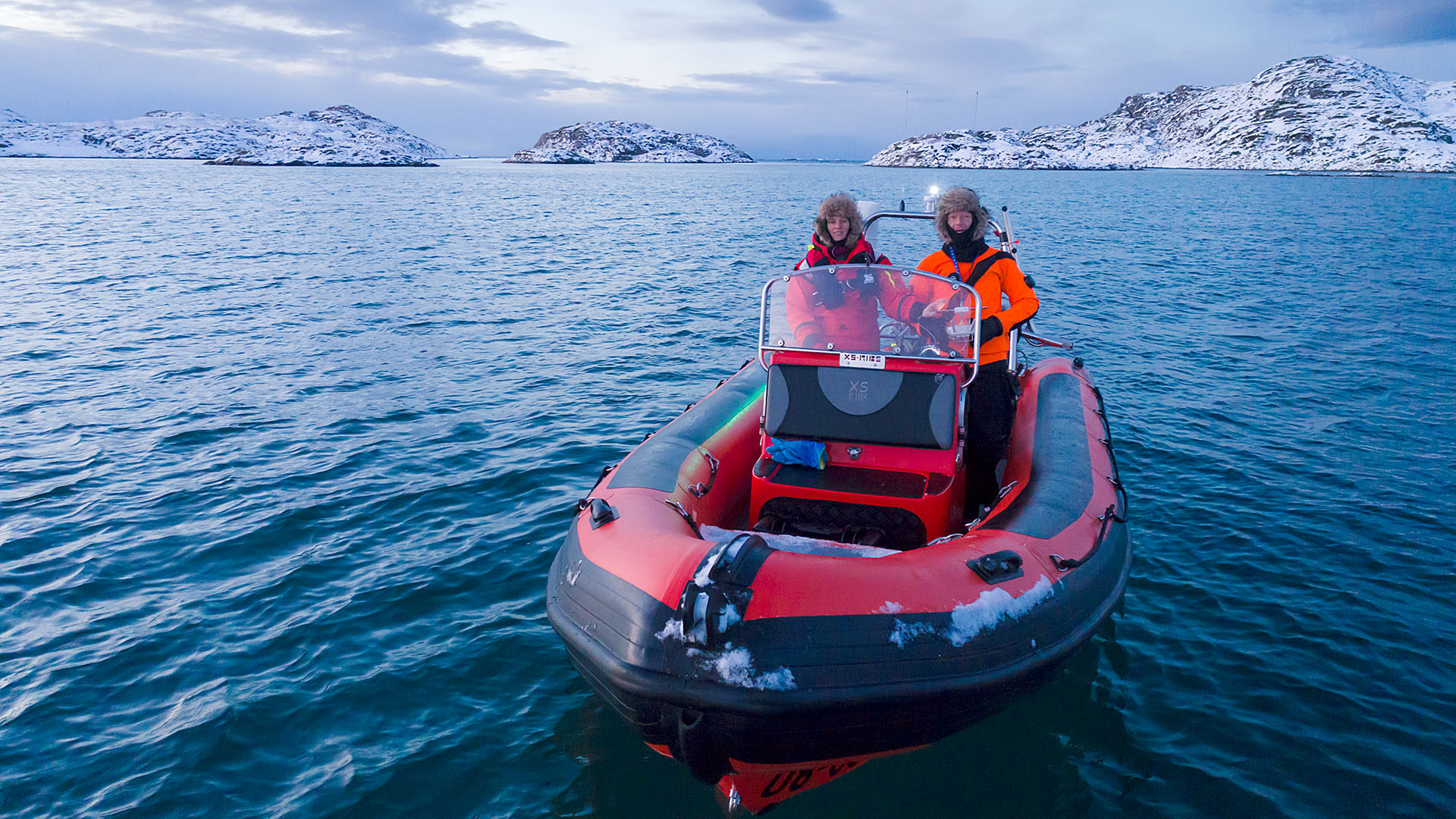 Expeditie orka's bultruggen - avonturier en spreker Melvin Redeker op de boot