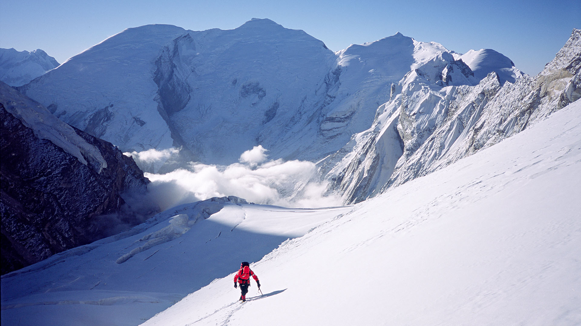 bhrigupanth expeditie - Mike van Berkel onderweg naar de top - bergbeklimmer Melvin Redeker