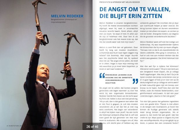 Interview met spreker en avonturier Melvin Redeker